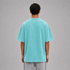 Heavyweight Snow Washed T-Shirt / BLUE