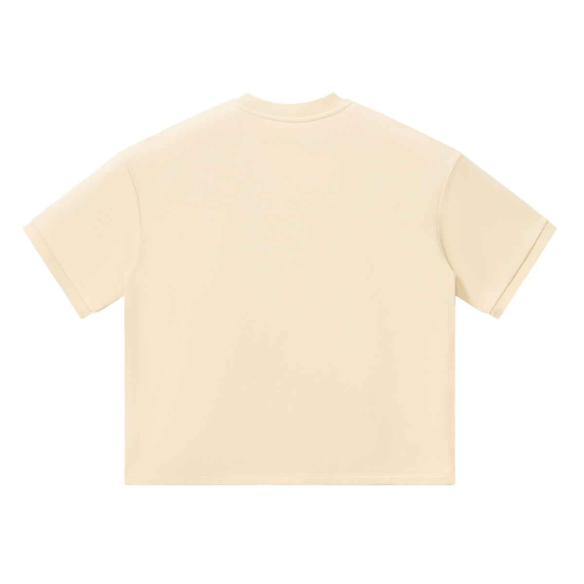 Heavyweight Boxy T-Shirt / BEIGE