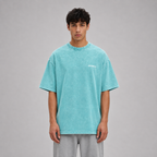 Heavyweight Snow Washed T-Shirt / BLUE