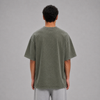 Heavyweight Snow Washed T-Shirt / GREEN