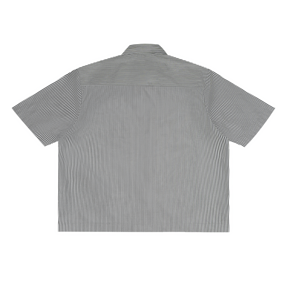 Oversized Vertical Stripe Boxy Shirt