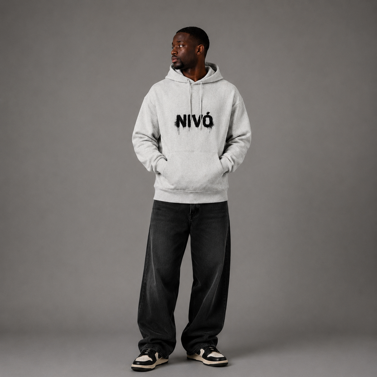 NIVÓ® GRAFF Hoodie / GREY