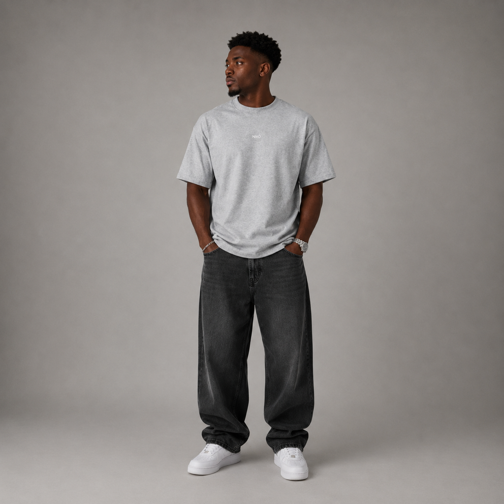 NIVÓ®BASIC T-Shirt / GREY