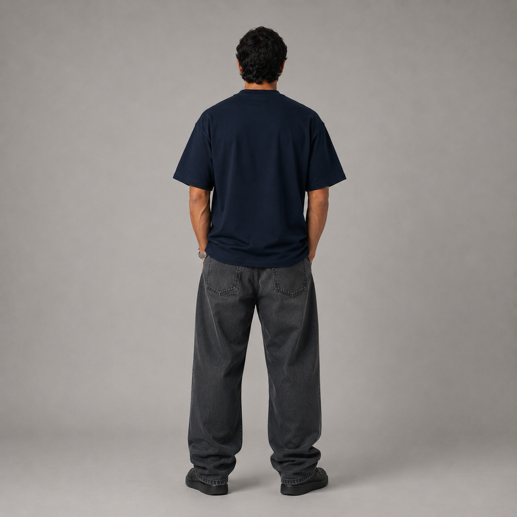 NIVÓ®Signature T-Shirt / NAVY BLUE