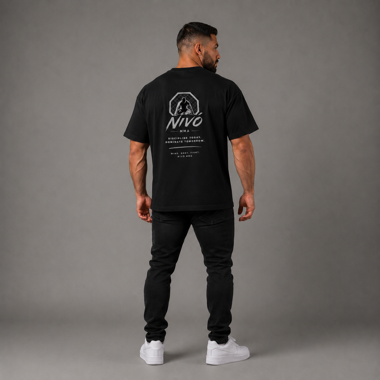 NIVÓ®OCTAGON T-Shirt / BLACK
