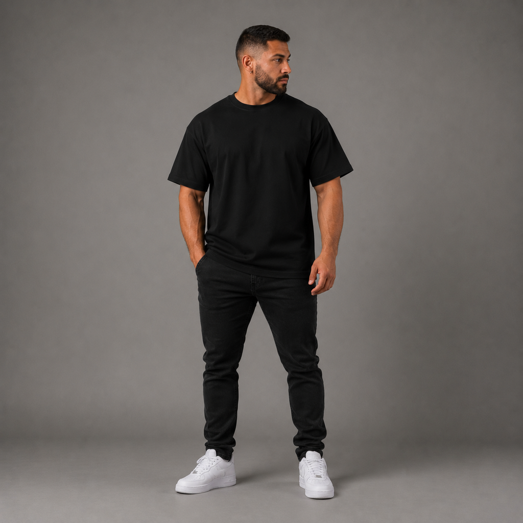 NIVÓ®OCTAGON T-Shirt / BLACK