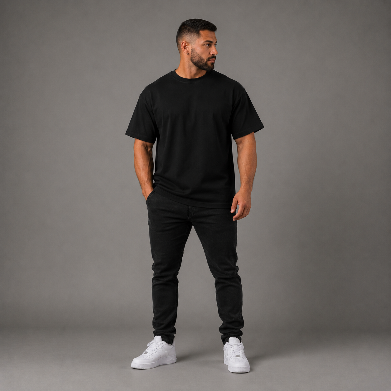 NIVÓ®OCTAGON T-Shirt / BLACK