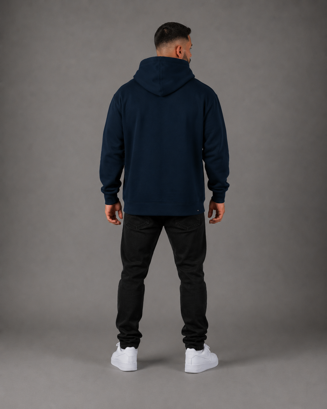 NIVOCLO®01’ HOODIE / NAVY