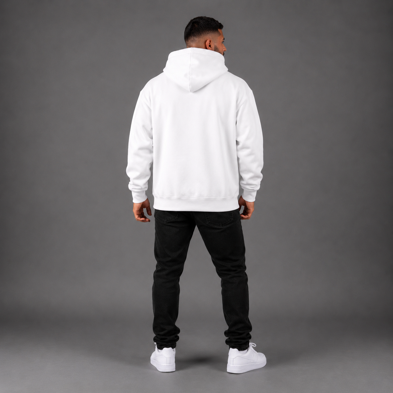 NIVOCLO®01’ HOODIE / WHITE