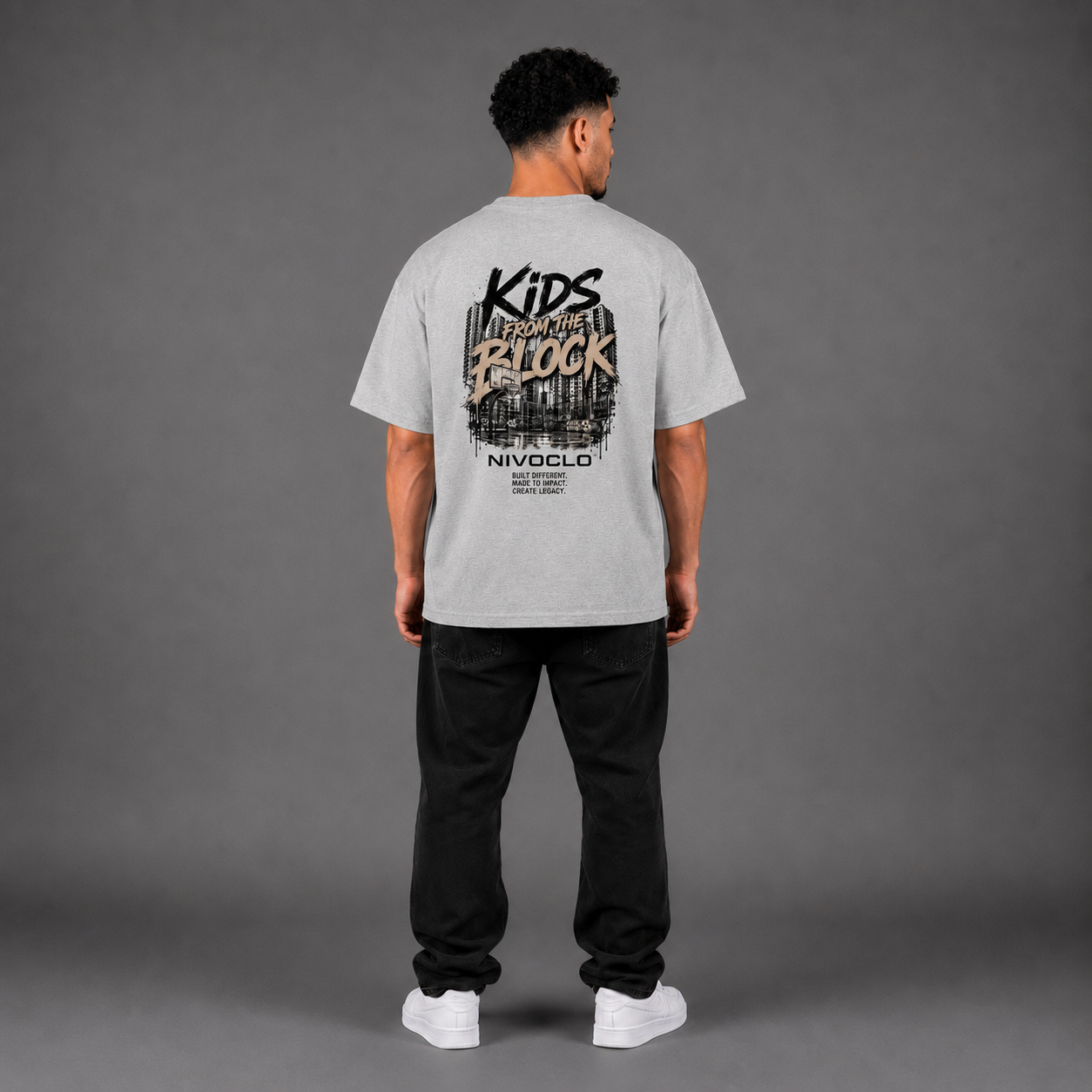 NIVOCLO®KFTB T-Shirt / GREY