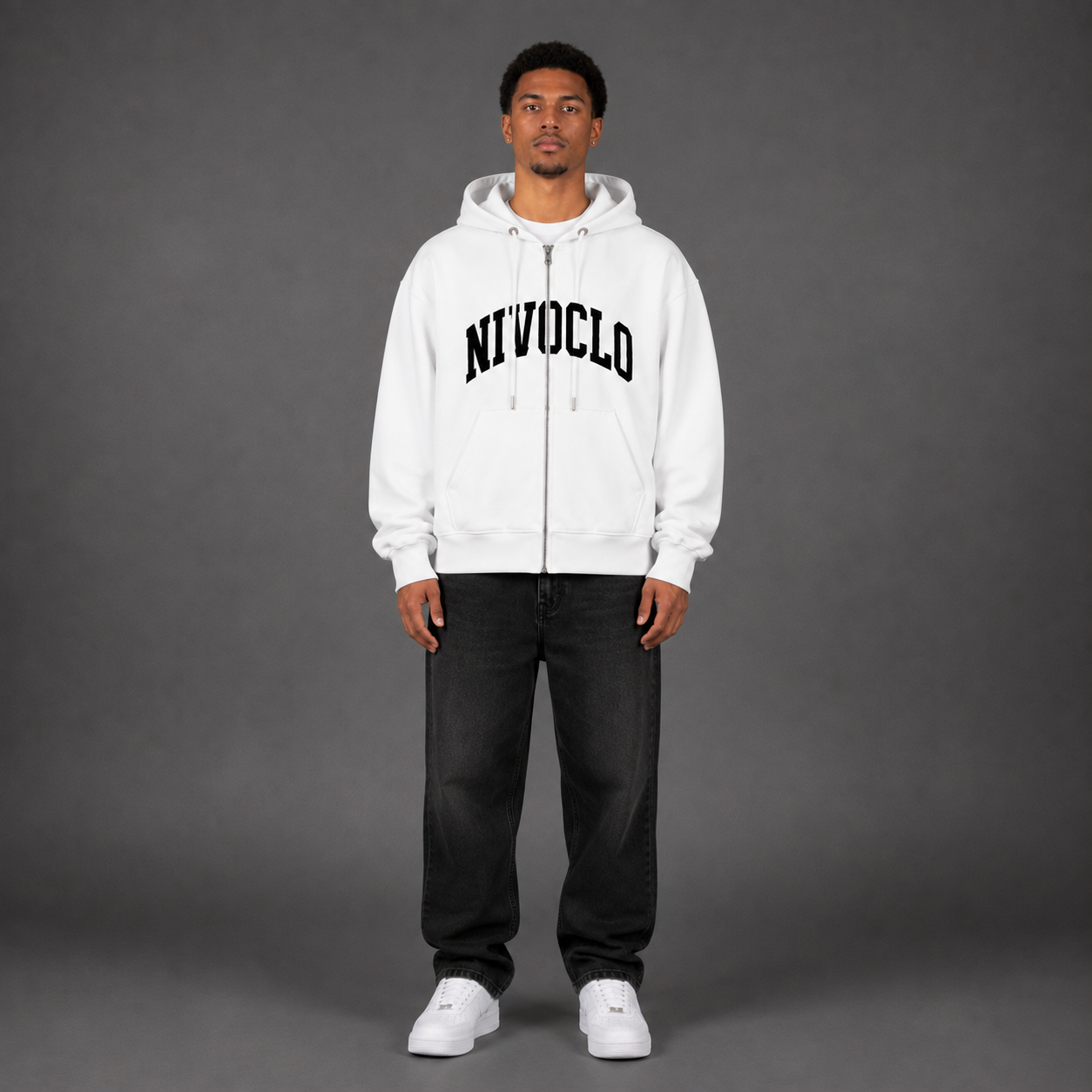 NIVOCLO®SEASON01 Zip Hoodie