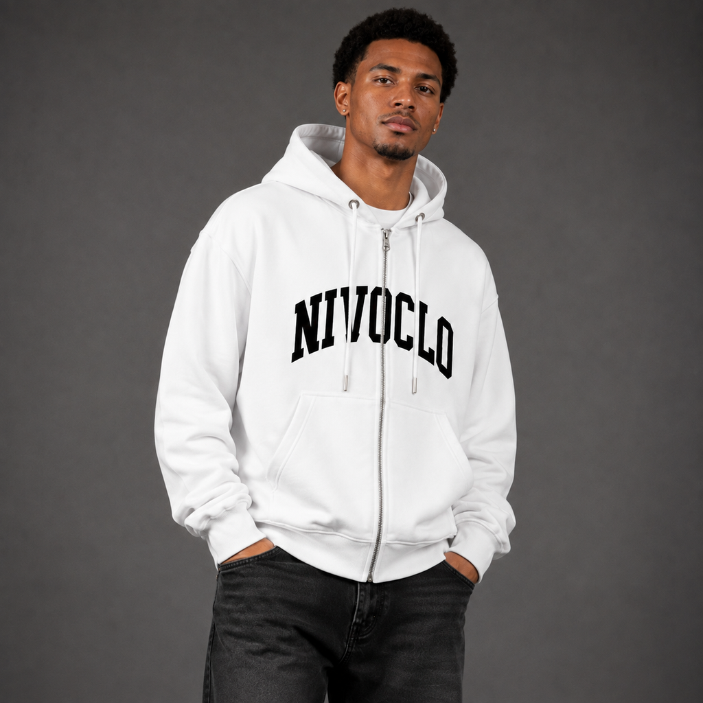 NIVOCLO®SEASON01 Zip Hoodie