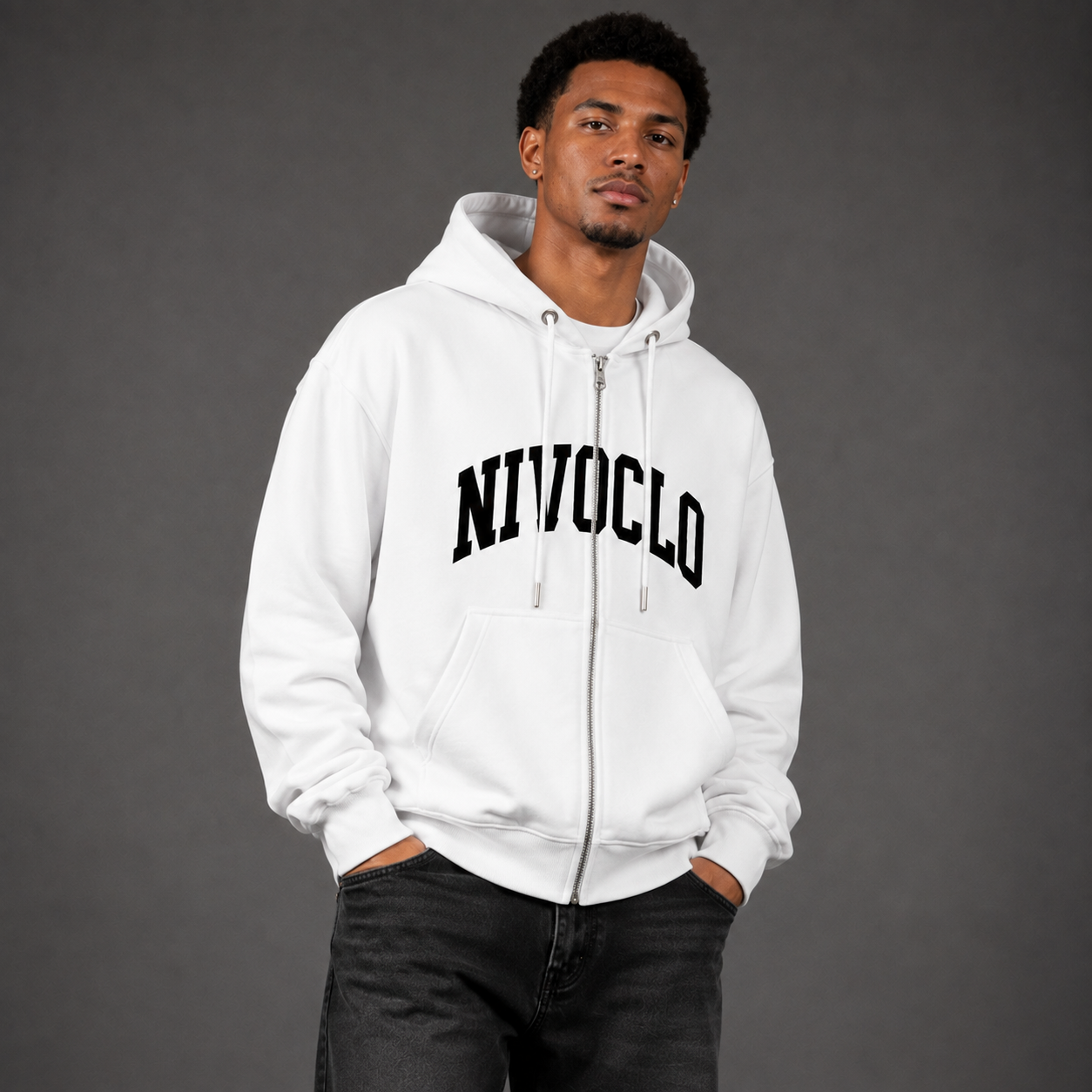 NIVOCLO®SEASON01 Zip Hoodie