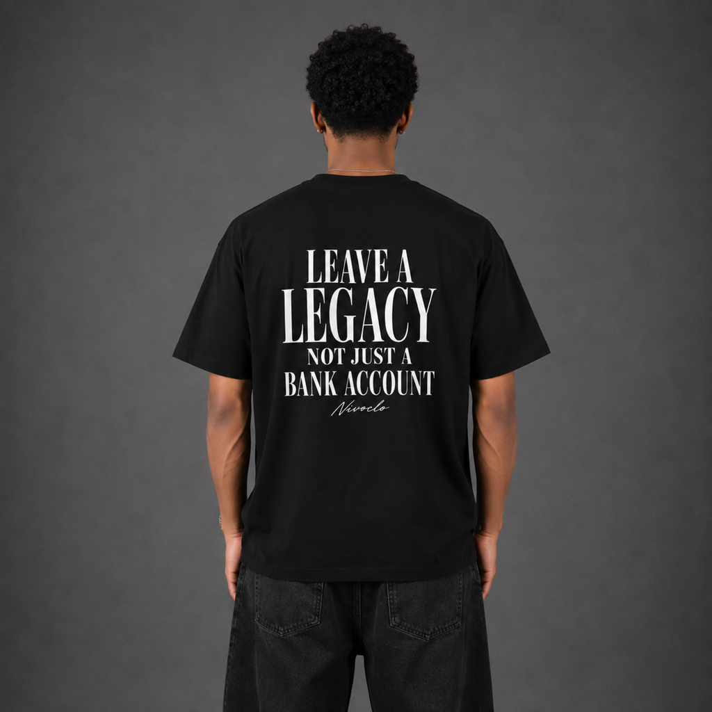 NIVOCLO® STATEMENT TEE / BLACK
