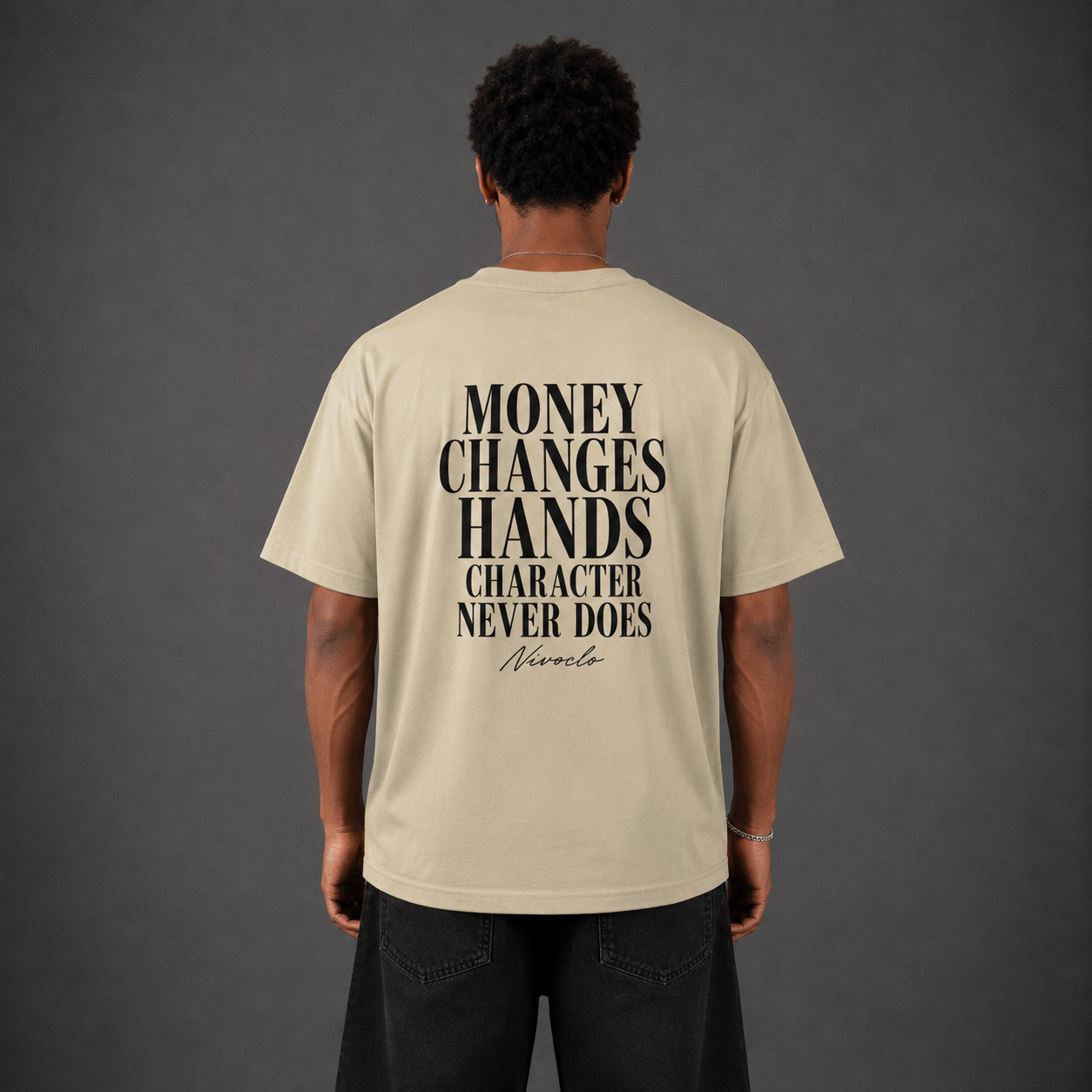 NIVOCLO® STATEMENT TEE / WHITE