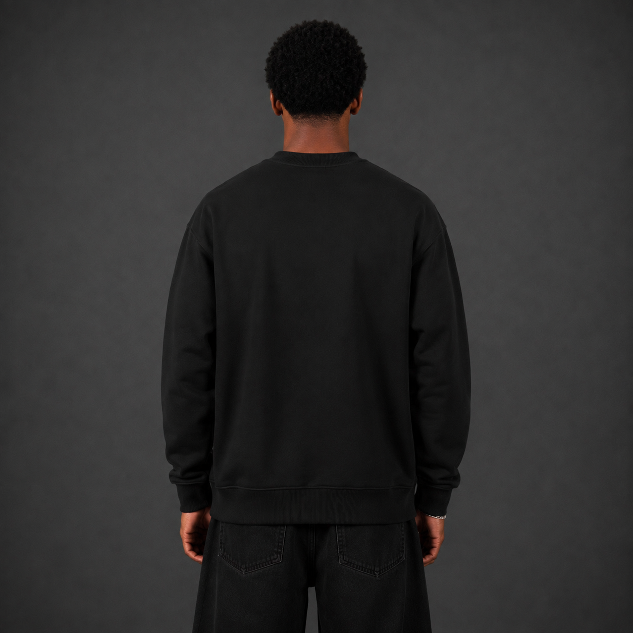 NIVOCLO® LONGSLEEVE mit Signatur / BLACK
