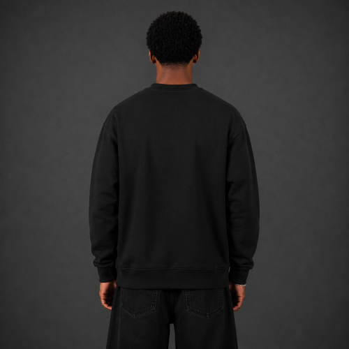 NIVOCLO® LONGSLEEVE mit Signatur / BLACK