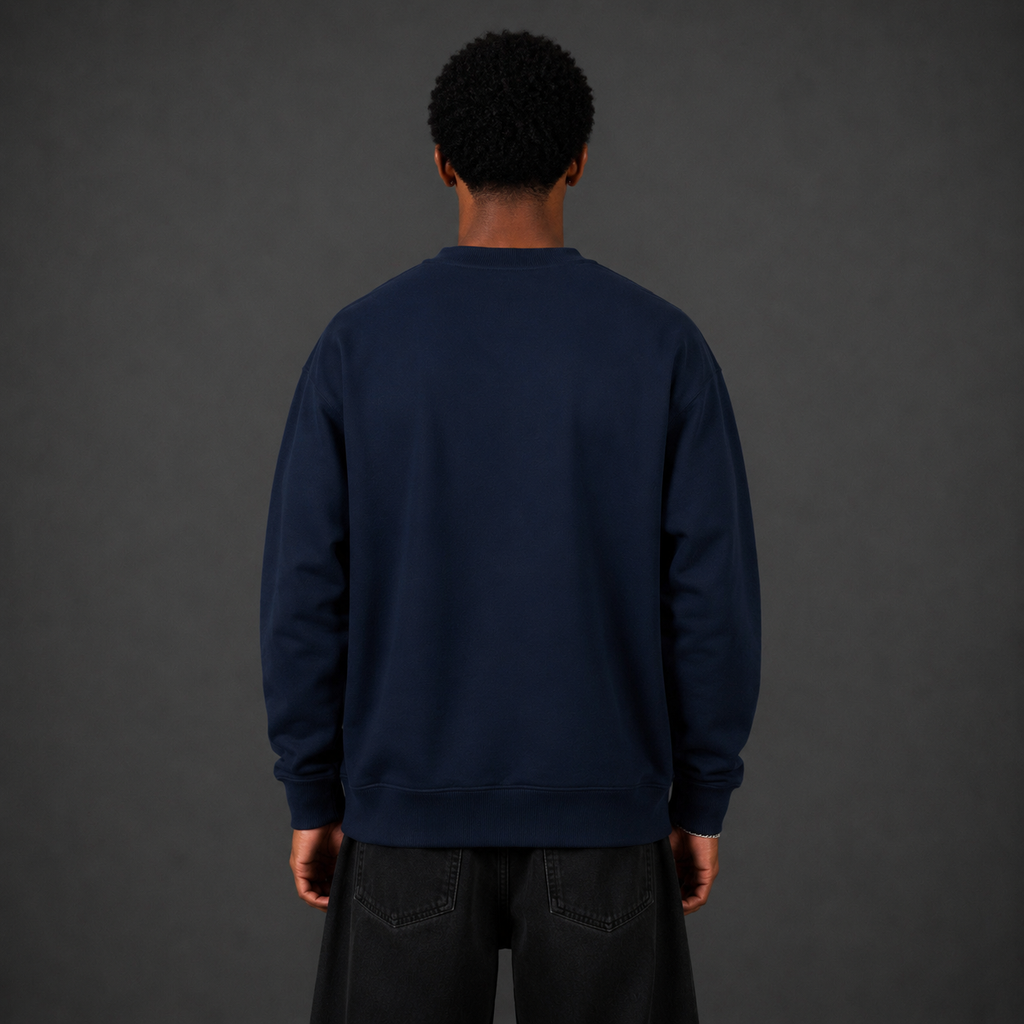 NIVOCLO® LONGSLEEVE mit Signatur / NAVY