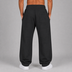 Heavyweight Fleece Straight Leg Pants / BLACK