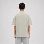 Mock-Neck Cotton T-Shirt / LIMETTE GREEN