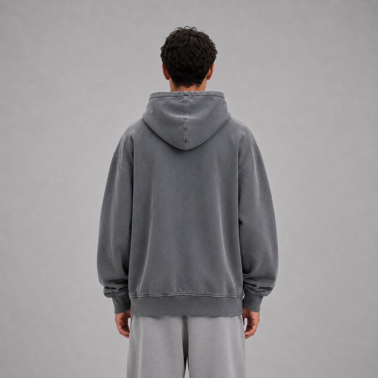 Vintage Boxy Zipper / DARK GREY