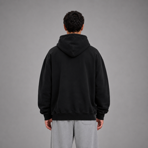 Vintage Boxy Zipper / BLACK