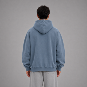 Vintage Boxy Zipper / BLUE