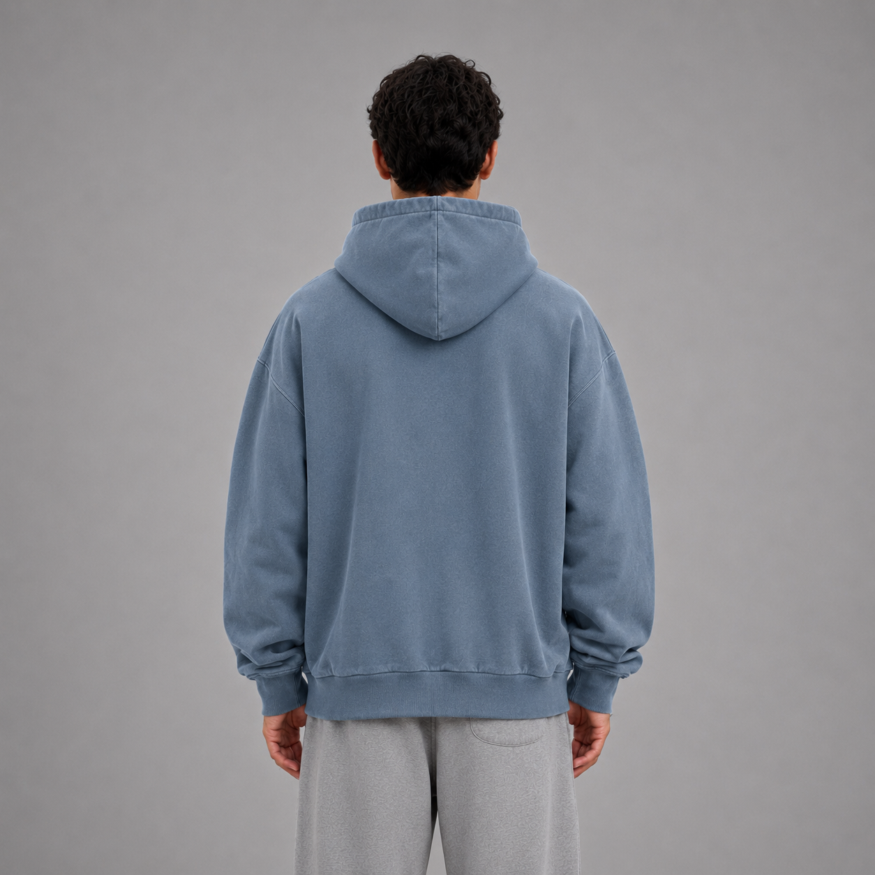Vintage Boxy Zipper / BLUE