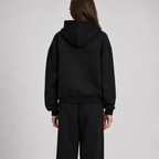 Fleece Boxy Zipper / BLACK
