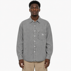 Vintage Wash Denim Shirt / GREY