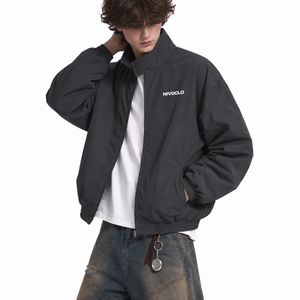 Stand Collar Bomber Jacket