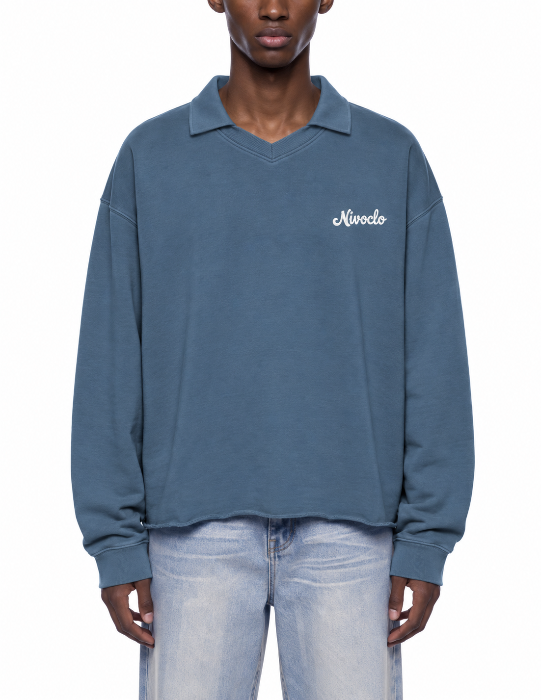 Mineral Wash Pullover Sweatshirt