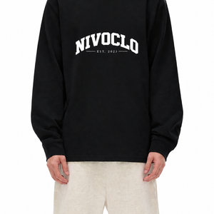 Essential Non-Shrink Mock Neck Sweatshirt