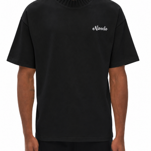 Heavyweight Knitted Round Neck T-Shirt