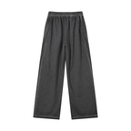 Unisex Vintage Wash Wide Leg Mesh Sweatpants