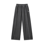 Unisex Vintage Wash Wide Leg Mesh Sweatpants