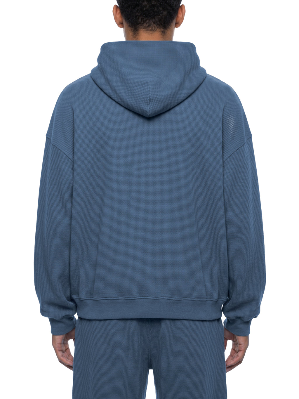 Basic Waffle Boxy Hoodie