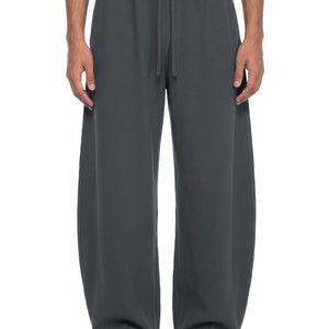 Basic Waffle Barrel Leg Pants