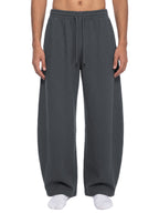 Basic Waffle Barrel Leg Pants