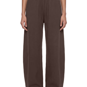 Basic Waffle Barrel Leg Pants