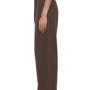 Basic Waffle Barrel Leg Pants
